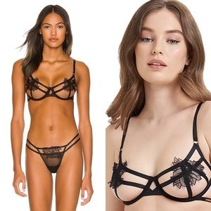 Bluebella Lorena Bra 30E/30DD Journelle Cut Out Lingerie